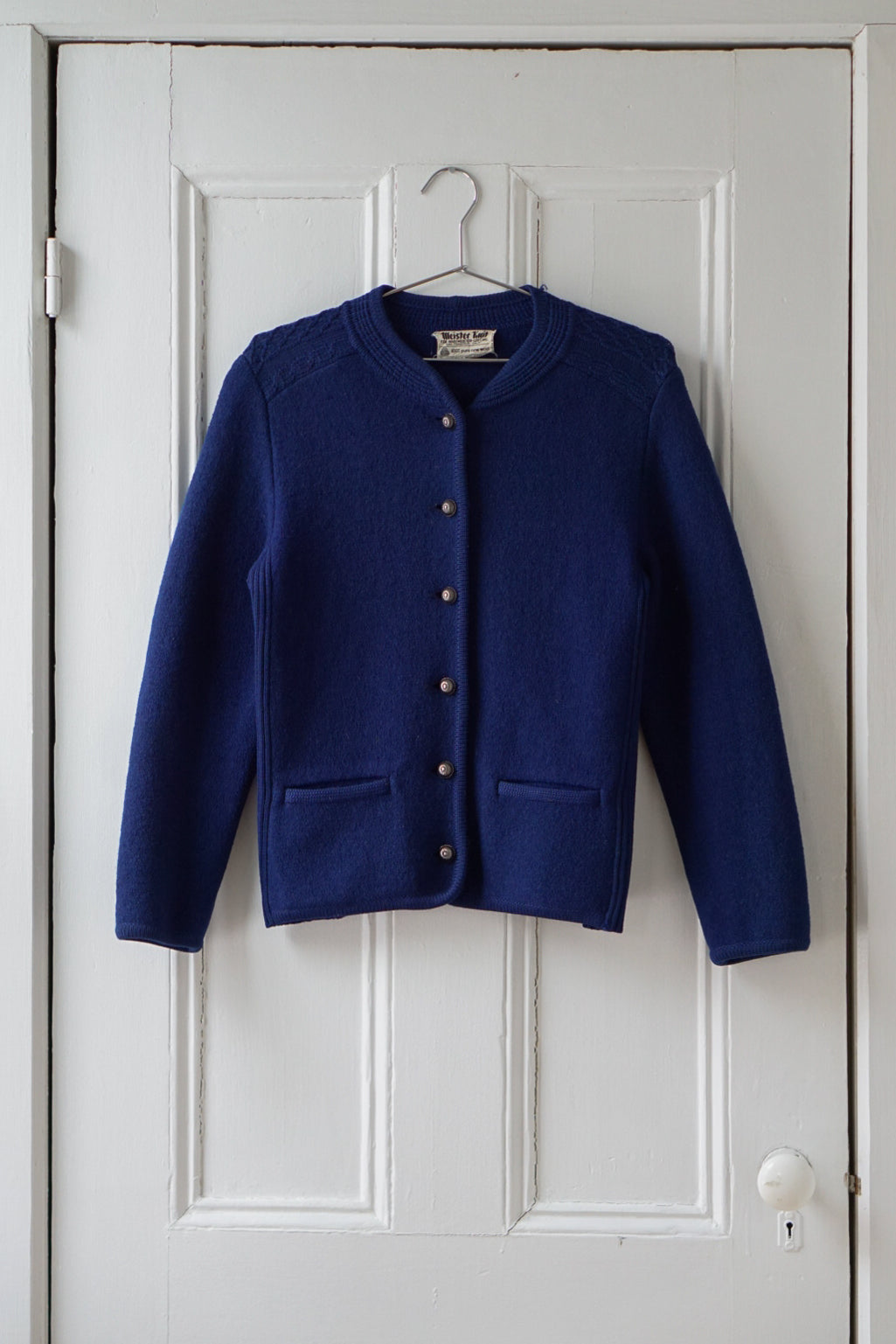 Sapphire Wool Cardigan Jacket | Size S/M