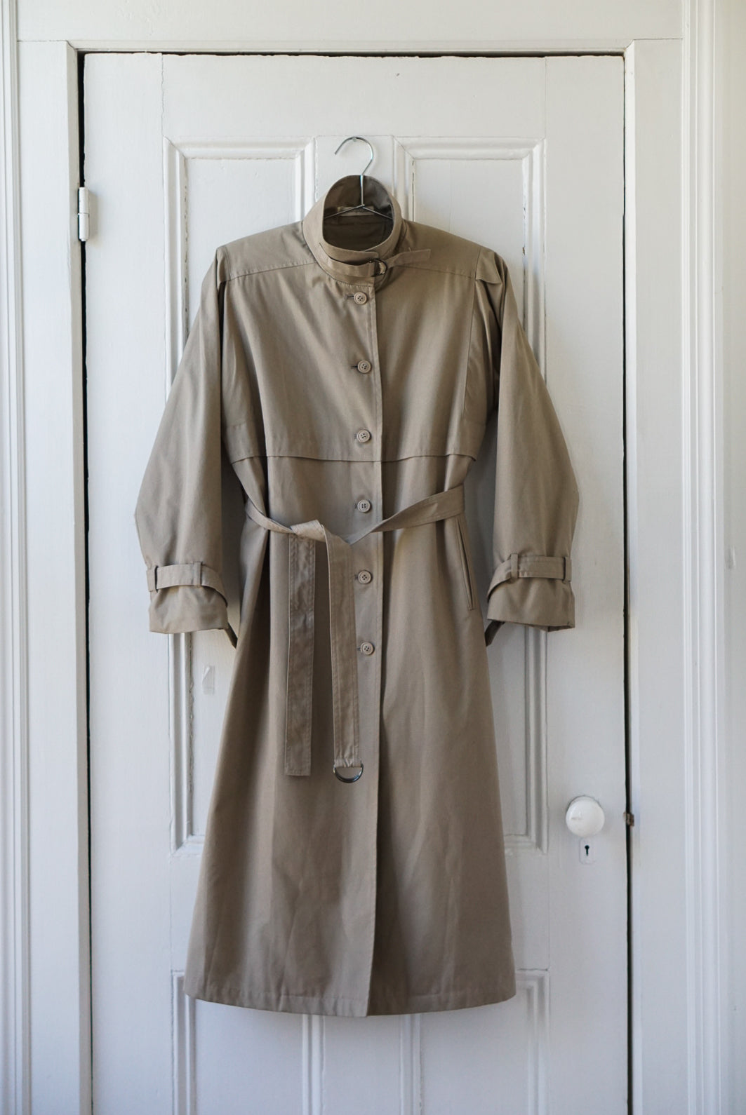 High Neck Trench w Removable Liner | Size XS/S