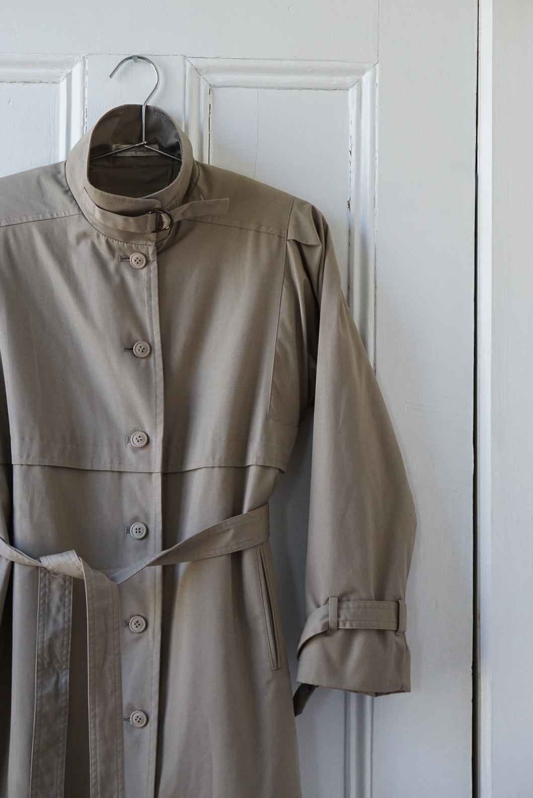 High Neck Trench w Removable Liner | Size XS/S