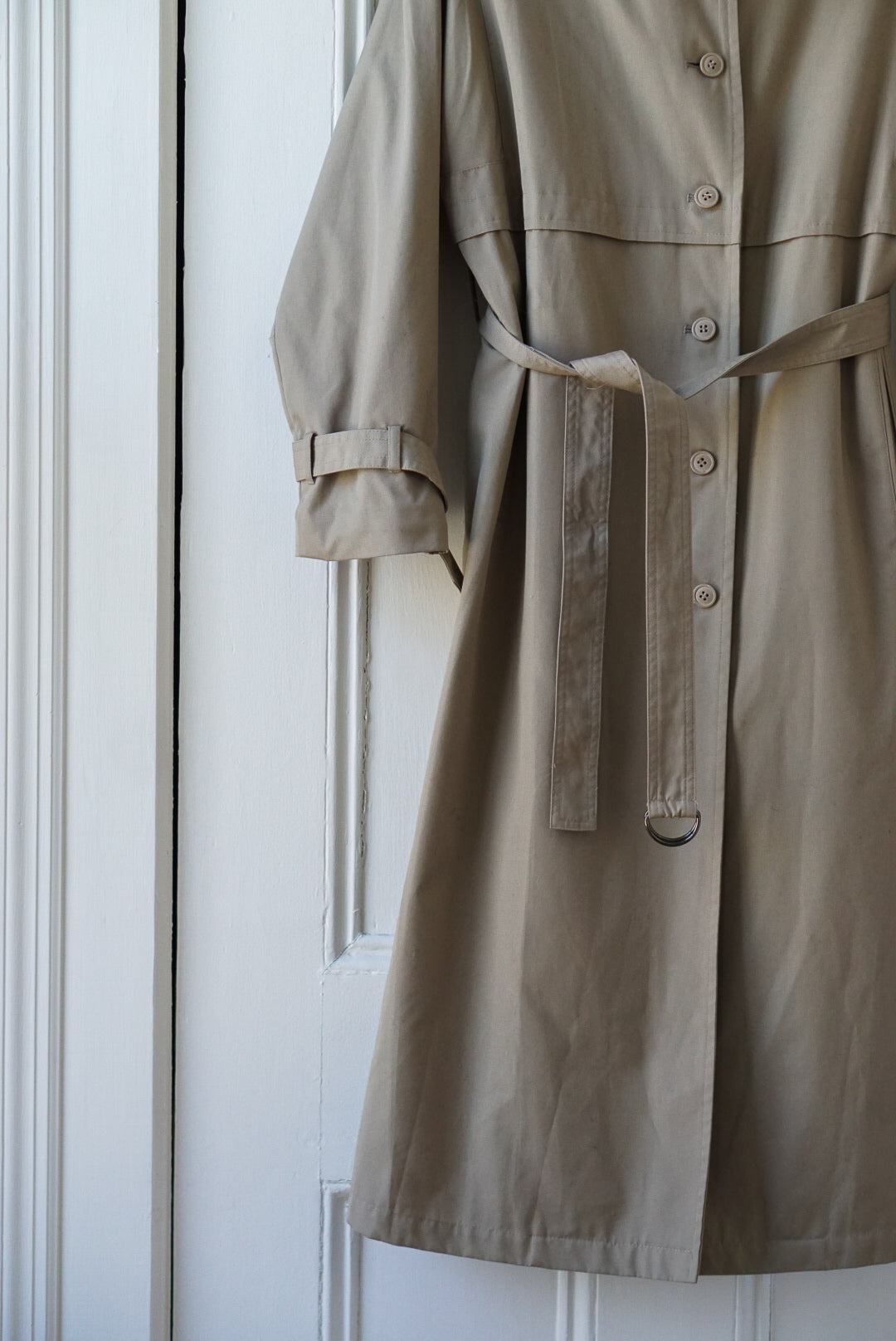 High Neck Trench w Removable Liner | Size XS/S