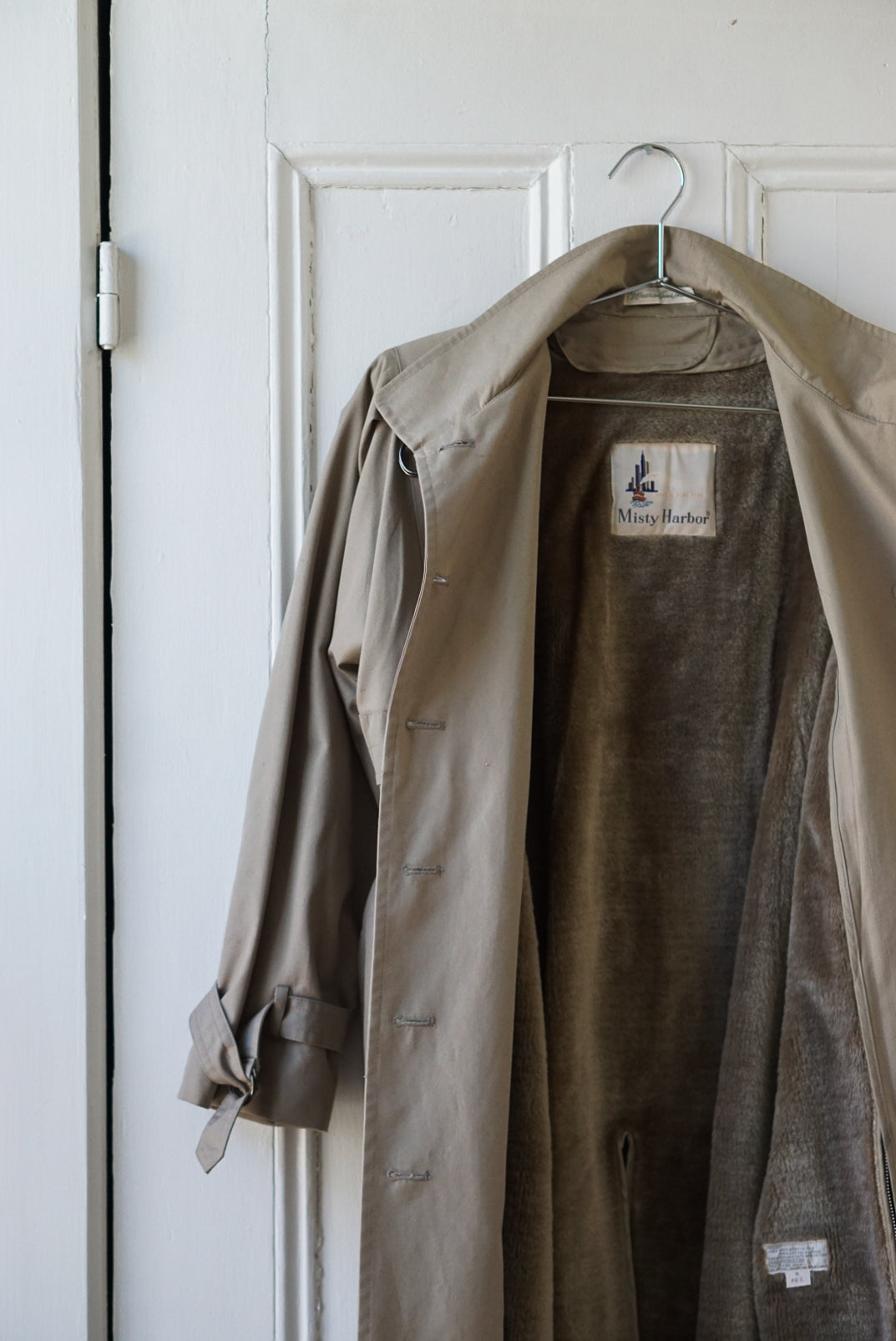 High Neck Trench w Removable Liner | Size XS/S
