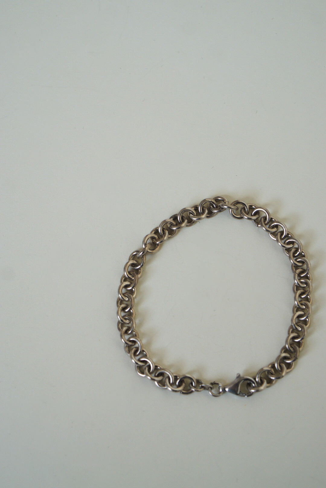 Sterling Silver Rolo Chain Bracelet
