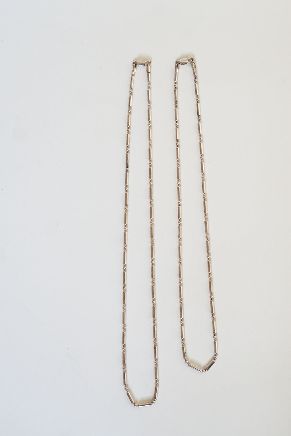 18" Italian Sterling Silver Tube Chain
