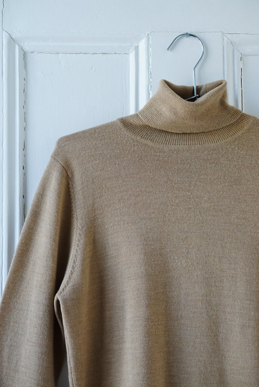 Biscotti Wool Turtleneck Sweater | Size M