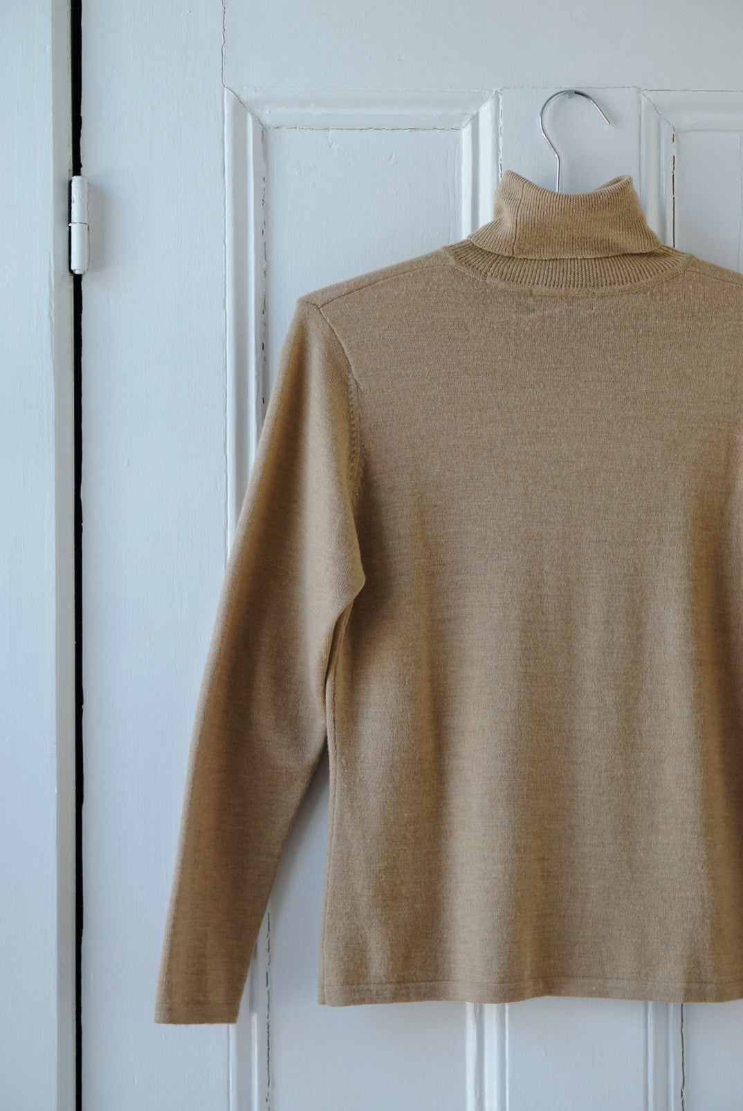 Biscotti Wool Turtleneck Sweater | Size M