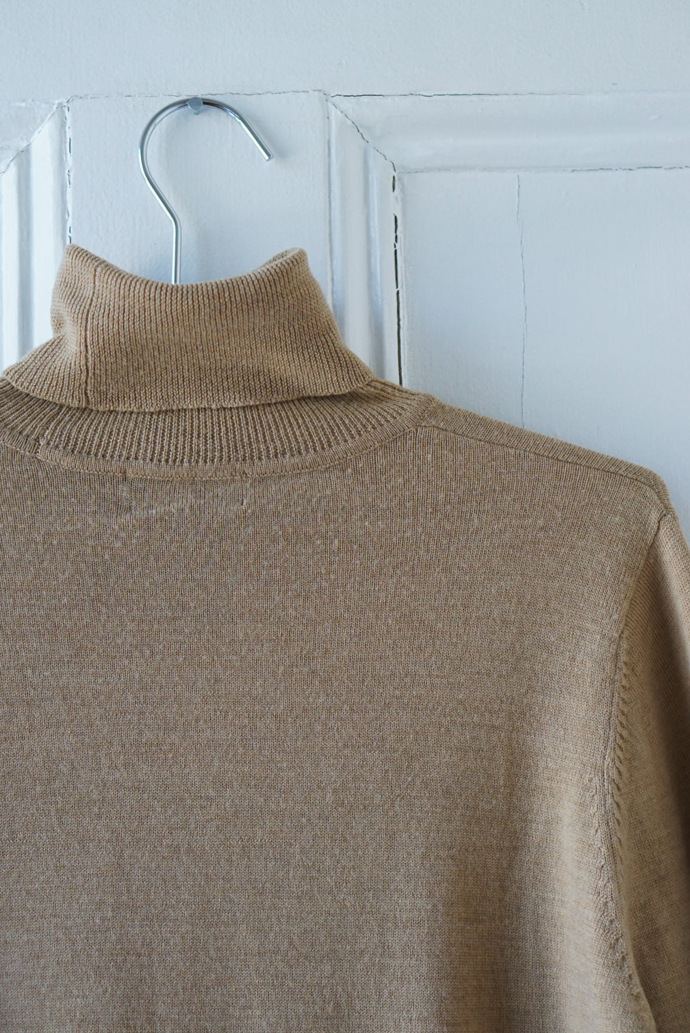 Biscotti Wool Turtleneck Sweater | Size M