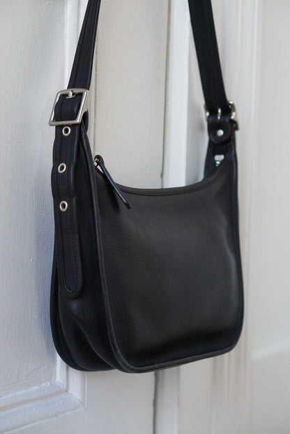 Coach Black Leather Legacy Janice Crossbody