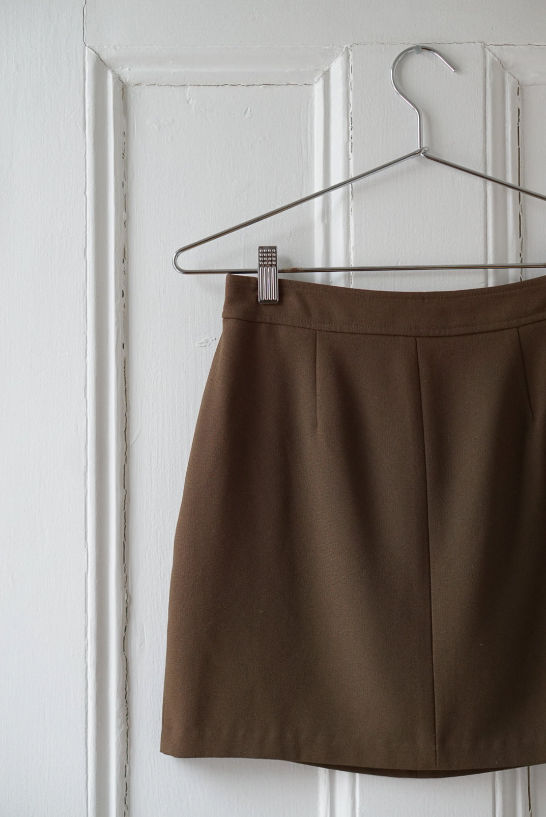 Army Green 90s Mini Skirt | Size 26