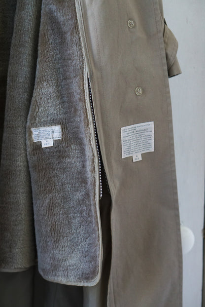 High Neck Trench w Removable Liner | Size XS/S