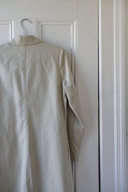 Beige Structured Spring Trench Coat | Size S/M