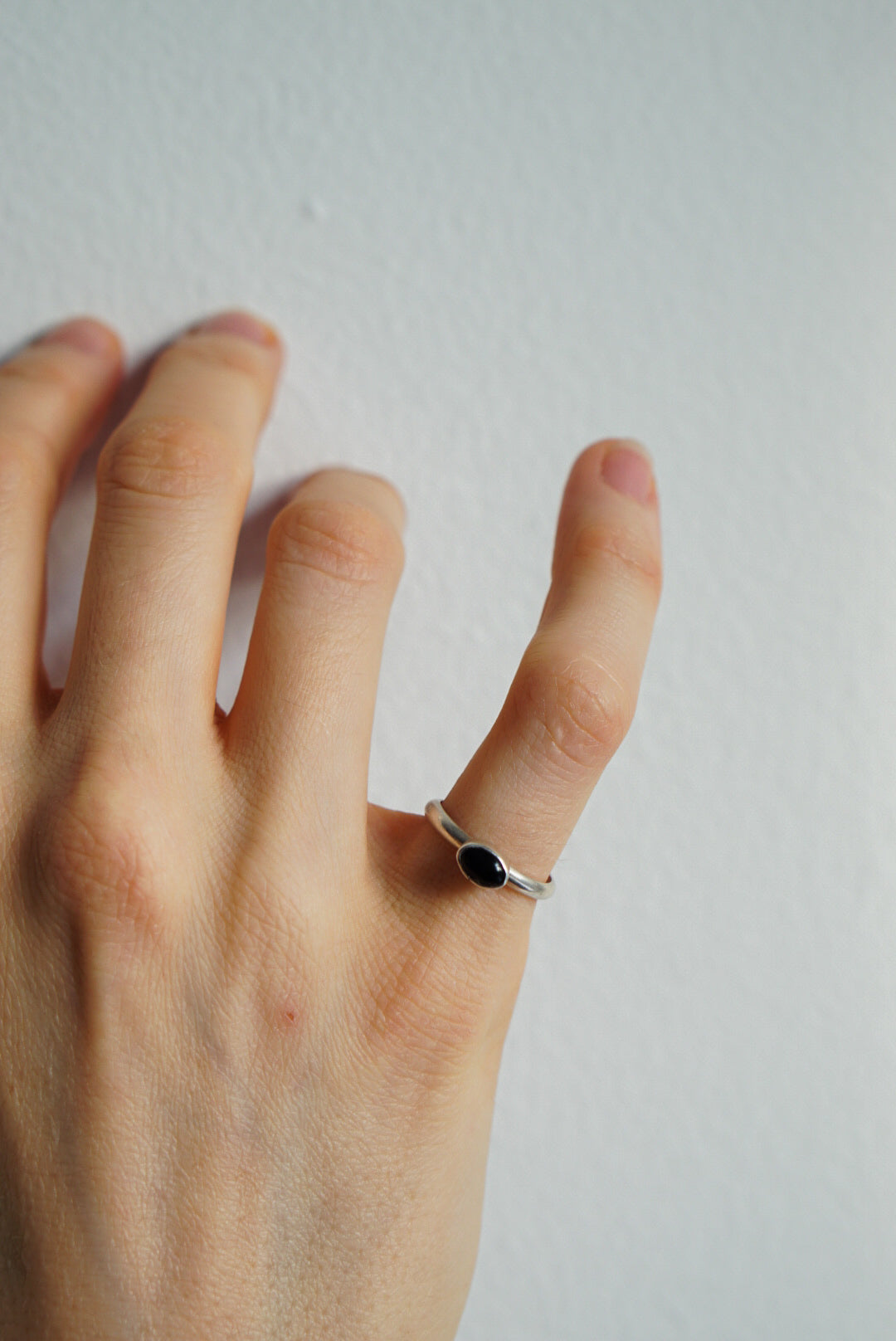 Sterling Silver Onyx Ring