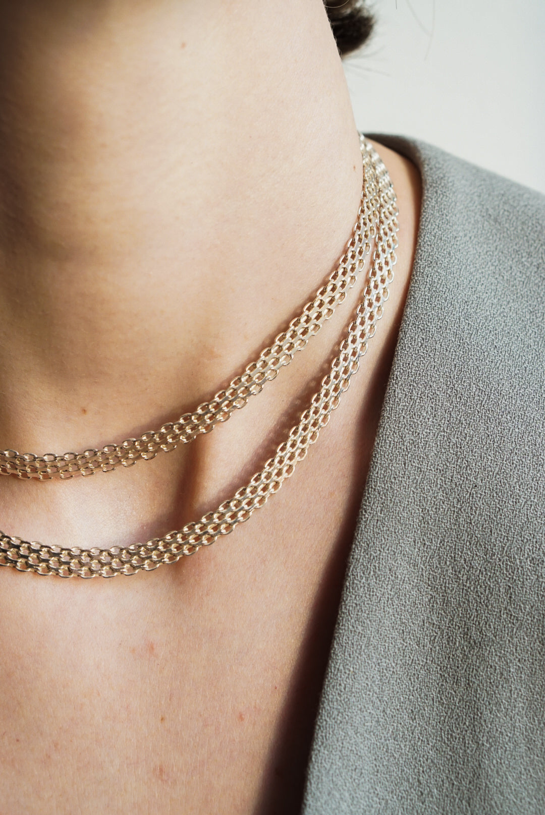 18&quot; Italian Sterling Silver Mesh Chain