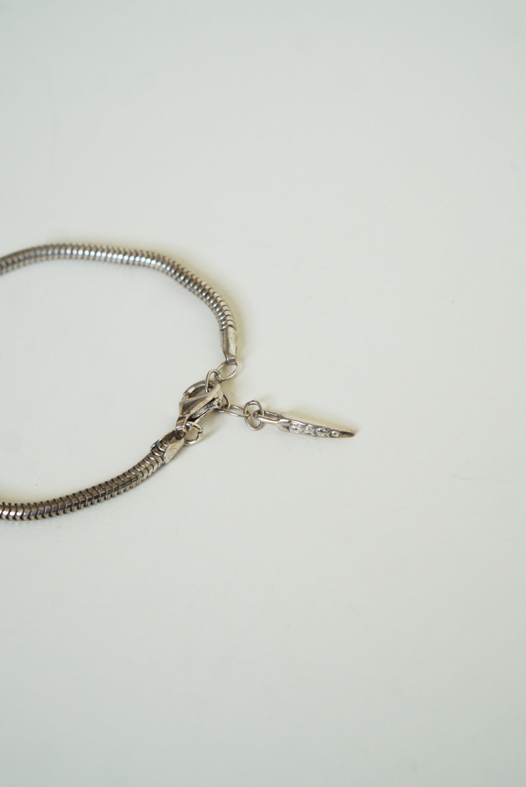 Italian Sterling SIlver &quot;Bacio&quot; Bracelet