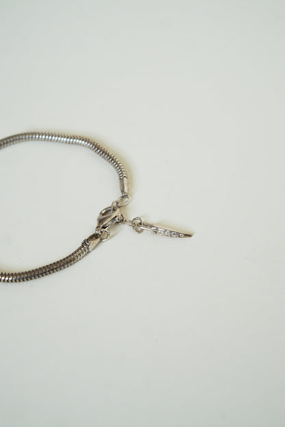 Italian Sterling SIlver &quot;Bacio&quot; Bracelet