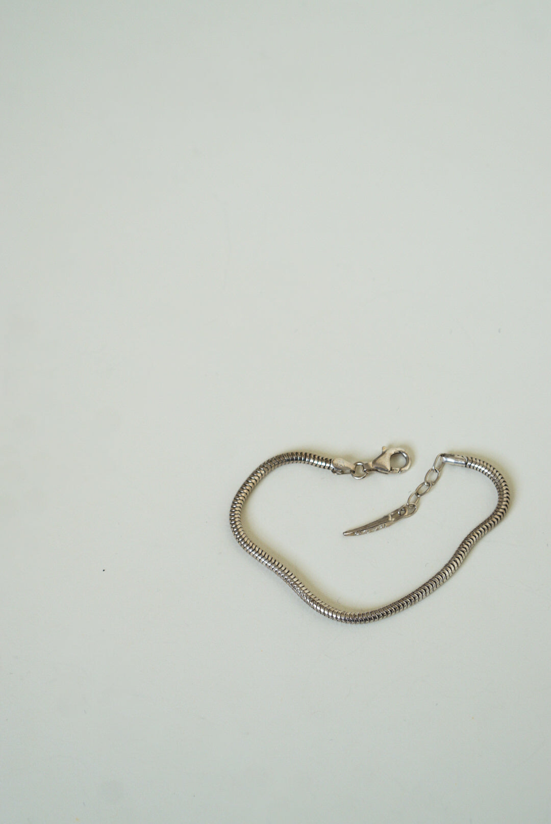 Italian Sterling SIlver &quot;Bacio&quot; Bracelet