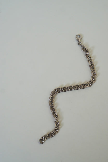 Sterling Silver Rolo Chain Bracelet