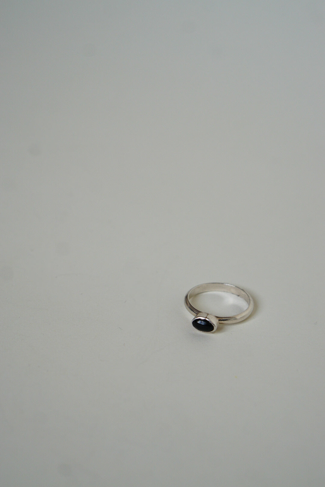 Sterling Silver Onyx Ring