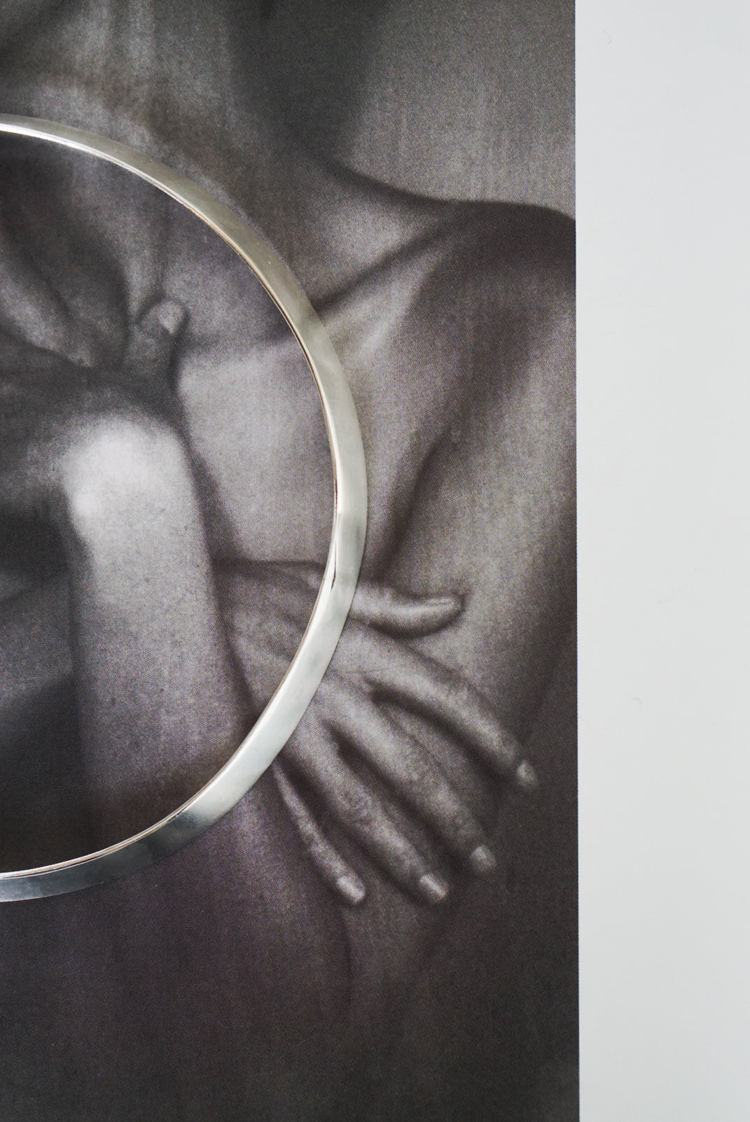 Mexican Sterling Silver Sculptural Collar Necklace