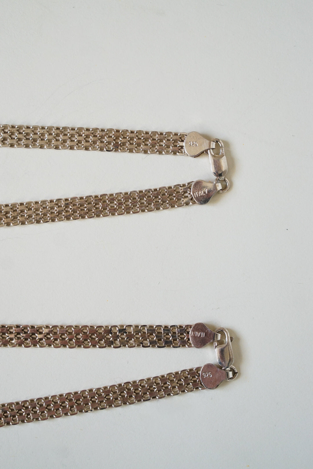 18&quot; Italian Sterling Silver Mesh Chain