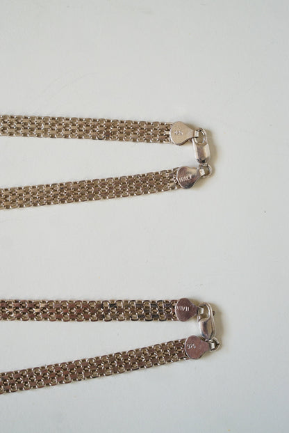 16&quot; Italian Sterling Silver Mesh Chain