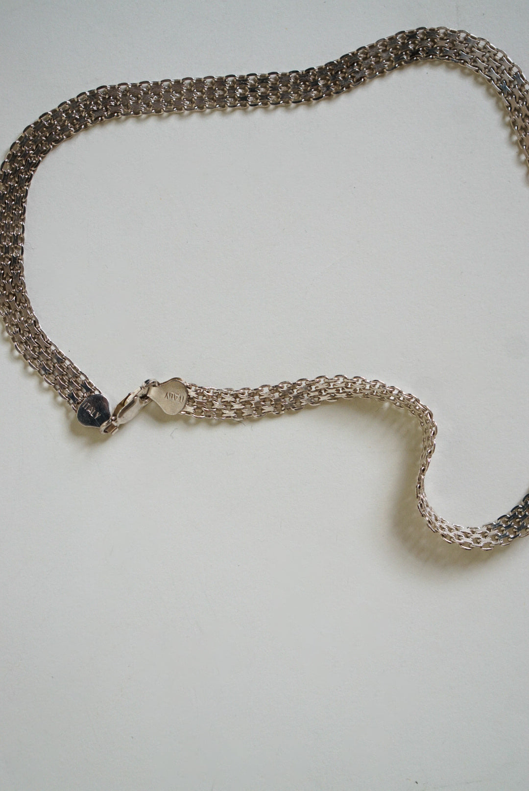 18&quot; Italian Sterling Silver Mesh Chain
