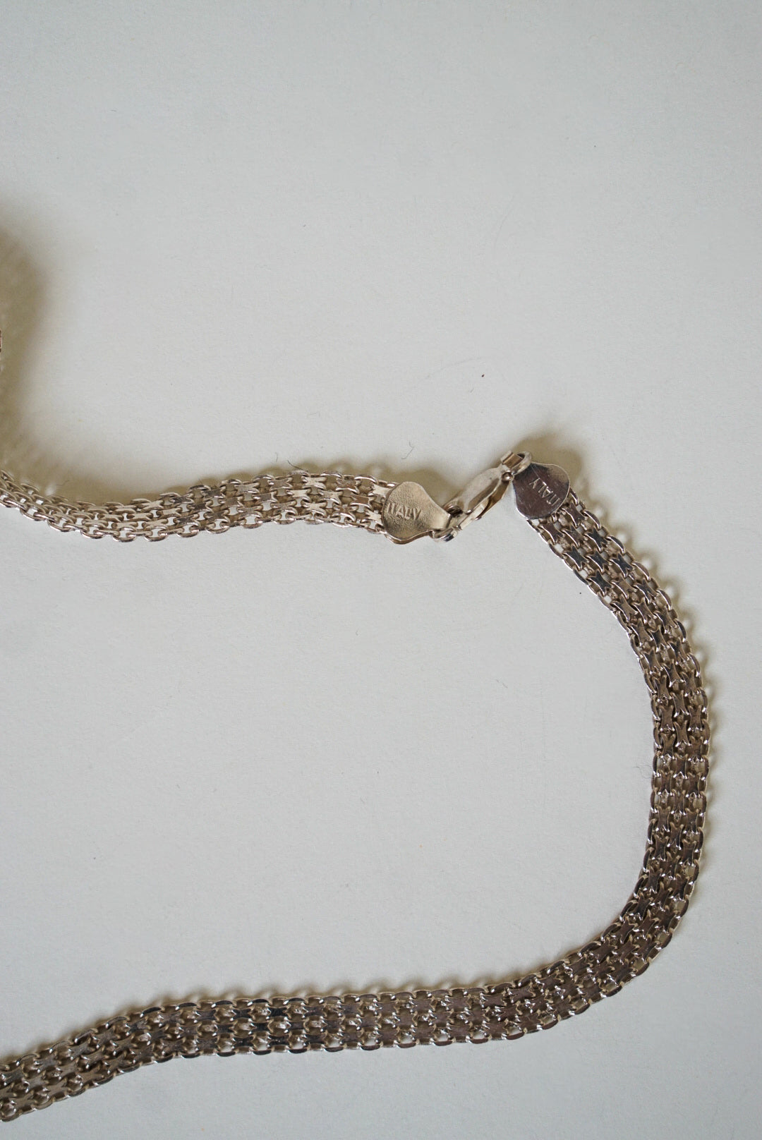 18&quot; Italian Sterling Silver Mesh Chain