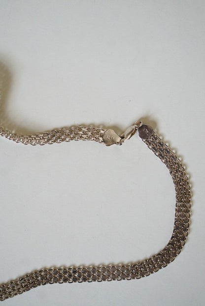 16&quot; Italian Sterling Silver Mesh Chain