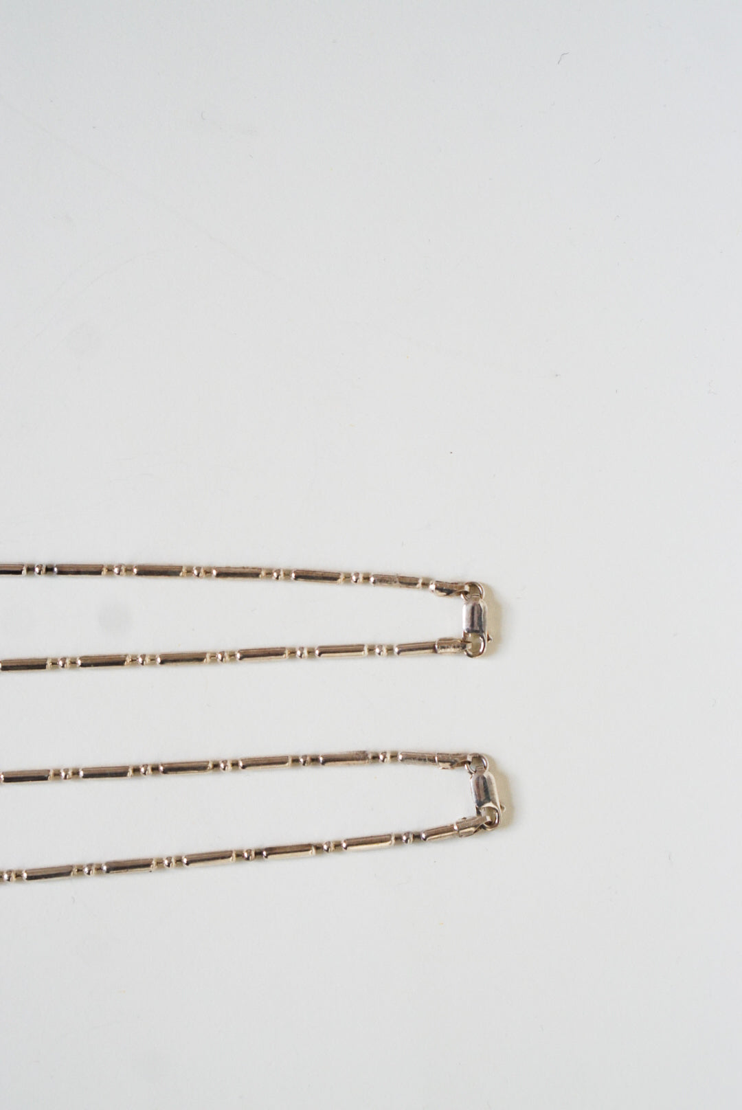 18&quot; Italian Sterling Silver Tube Chain