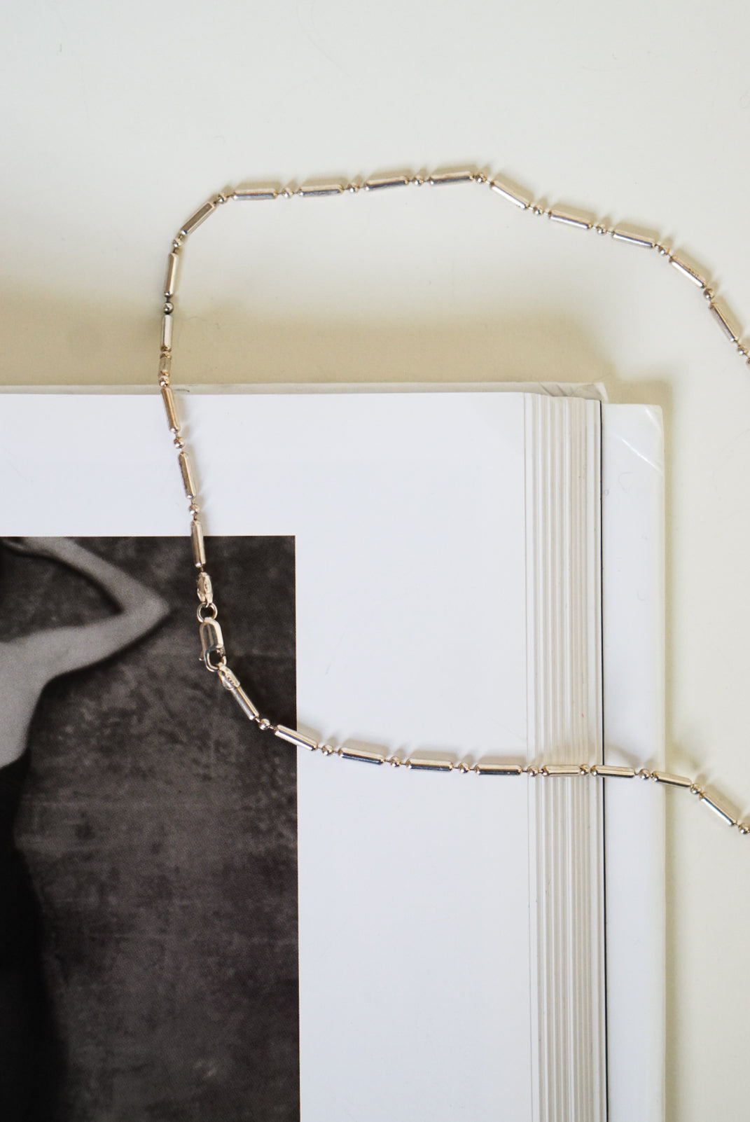 18&quot; Italian Sterling Silver Tube Chain