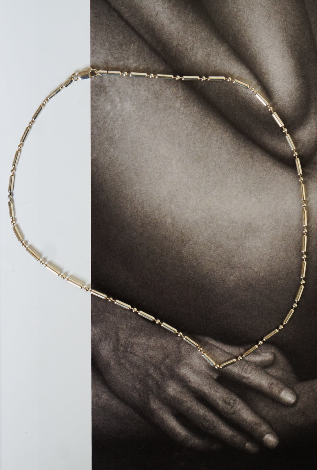 18&quot; Italian Sterling Silver Tube Chain