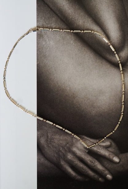 18&quot; Italian Sterling Silver Tube Chain